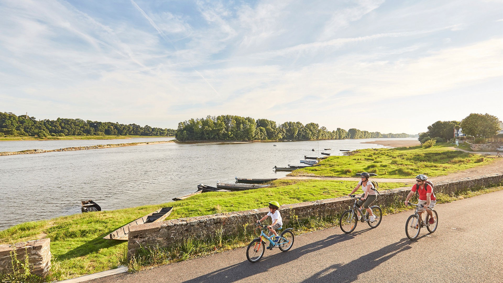 Fahrrad Loire 3000 km Radwegen ! Radtourismus, Pays de